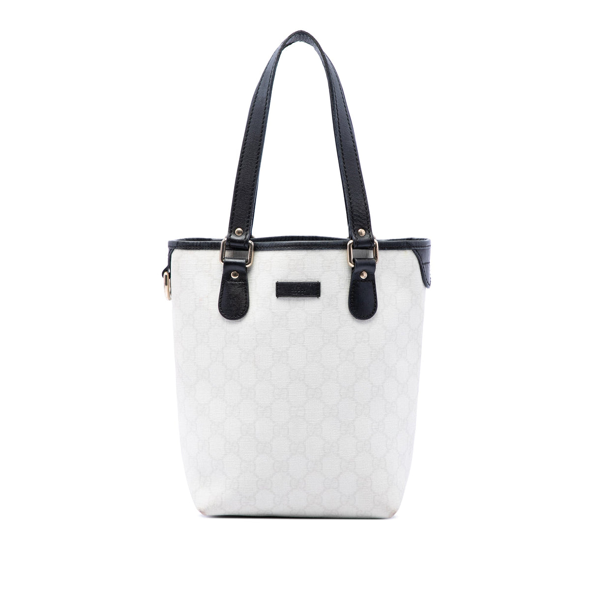 Gucci GG Supreme Tote — Black