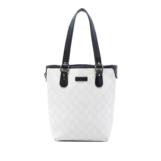 Gucci GG Supreme Tote — Black