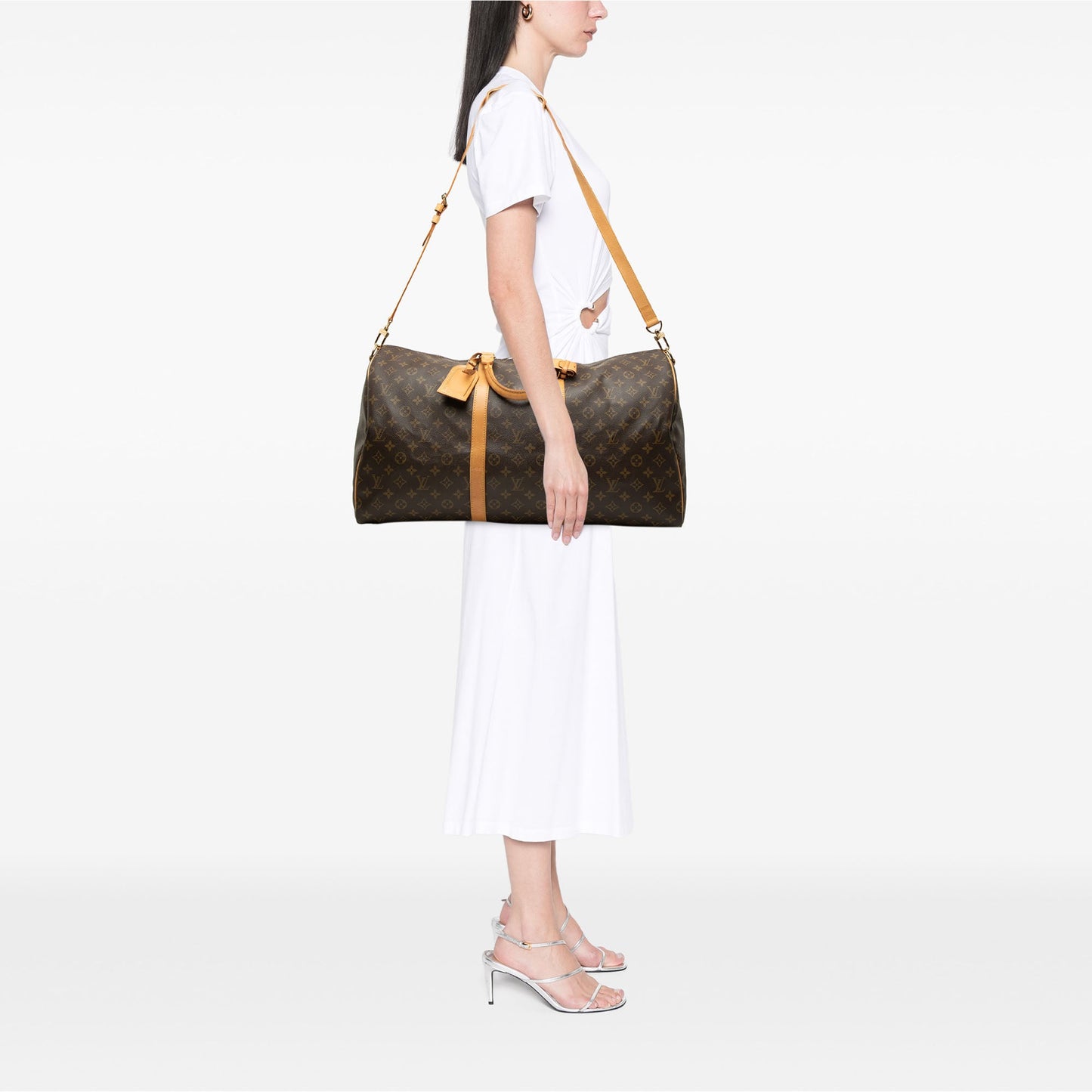Louis Vuitton Monogram Keepall Bandouliere 55