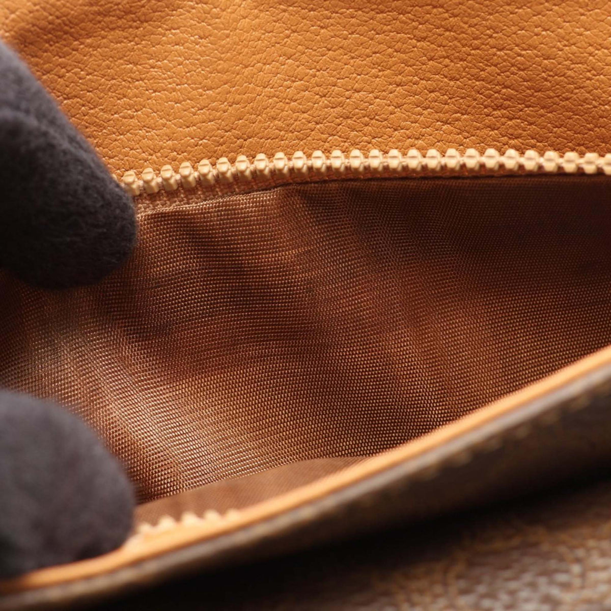 Celine Macadam Coated Canvas Crossbody — Brown
