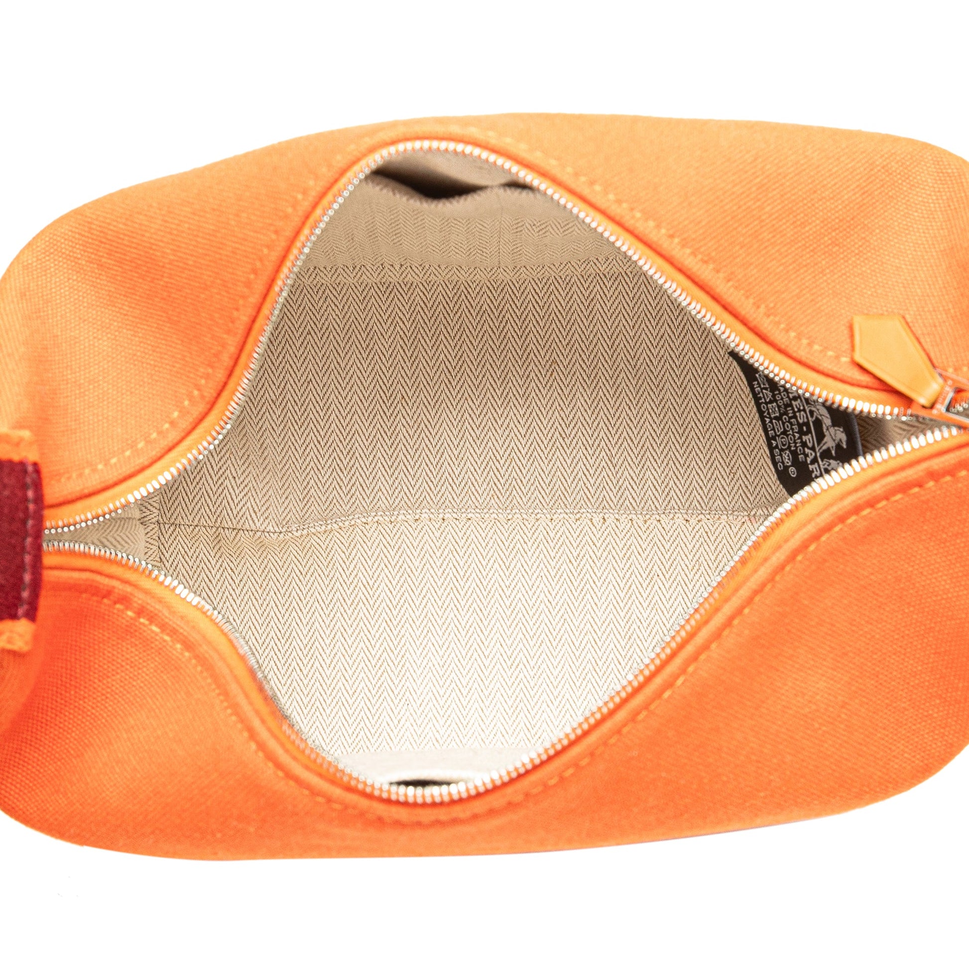 Hermès Small Toile Bride A Brac Case