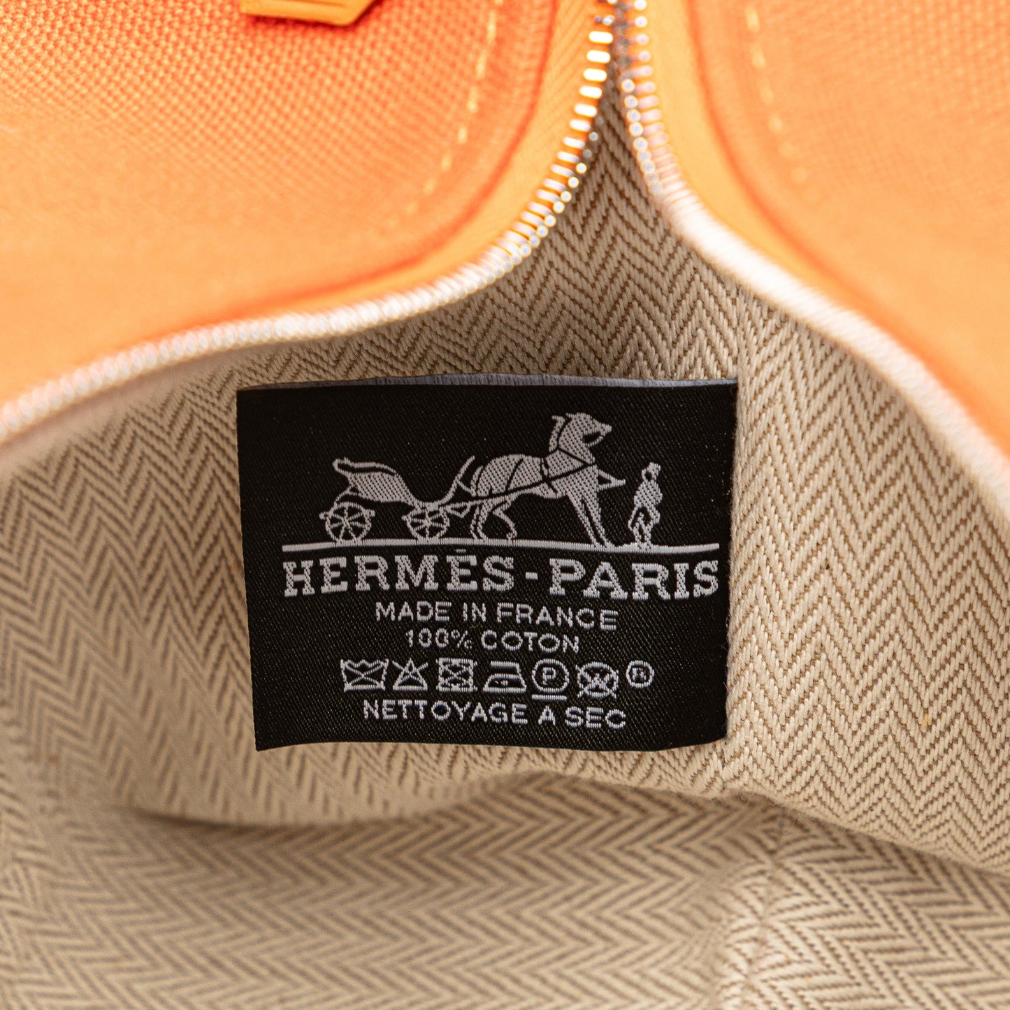 Hermès Small Toile Bride A Brac Case