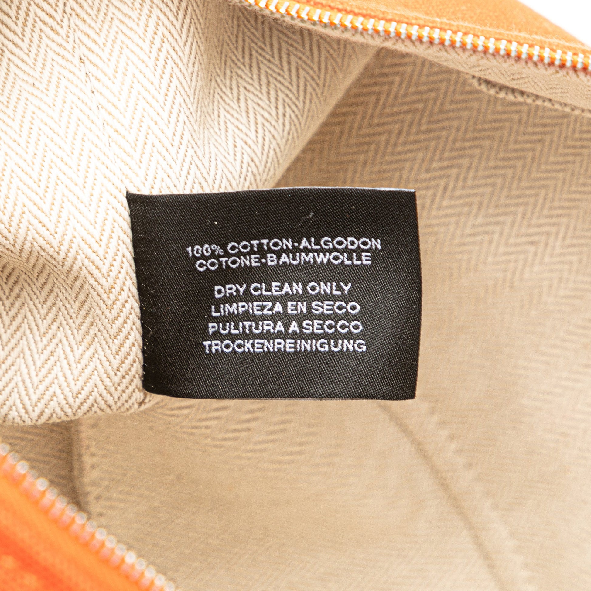 Hermès Small Toile Bride A Brac Case