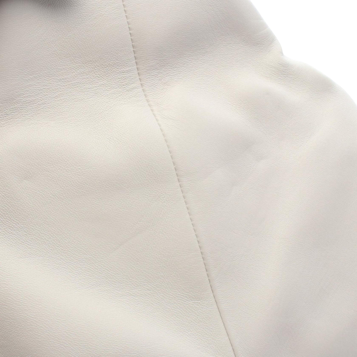 Bottega Veneta Lambskin Trine Fold Over Clutch — White
