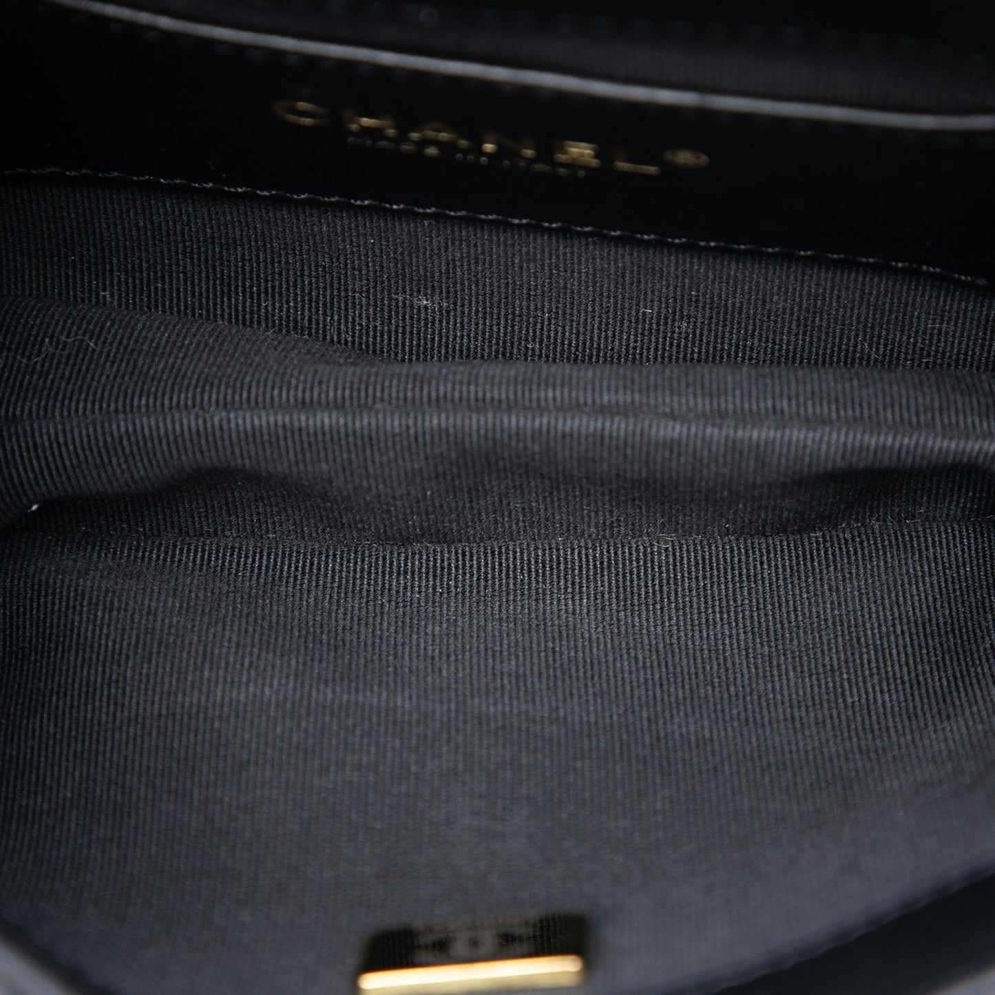 Chanel Small Quilted Lambskin Giant CC Chain Compartment Messenger Bag
