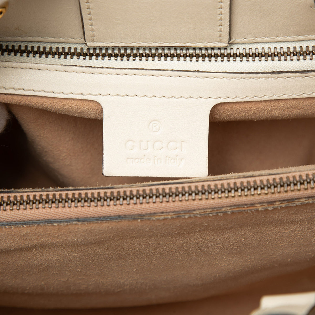 Gucci Small GG Marmont Matelasse Calfskin Satchel — White