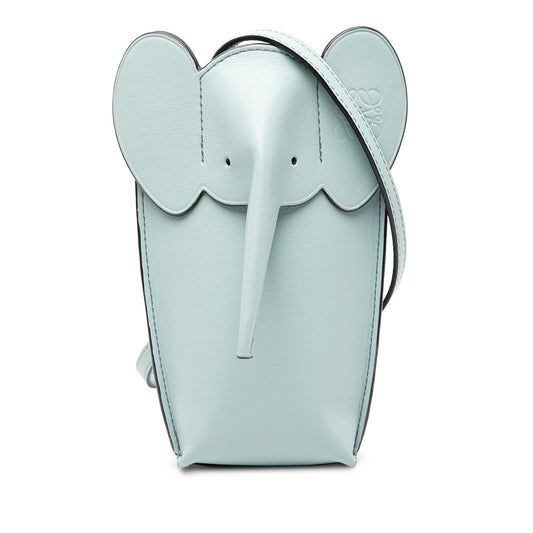 LOEWE Leather Elephant Pocket Crossbody