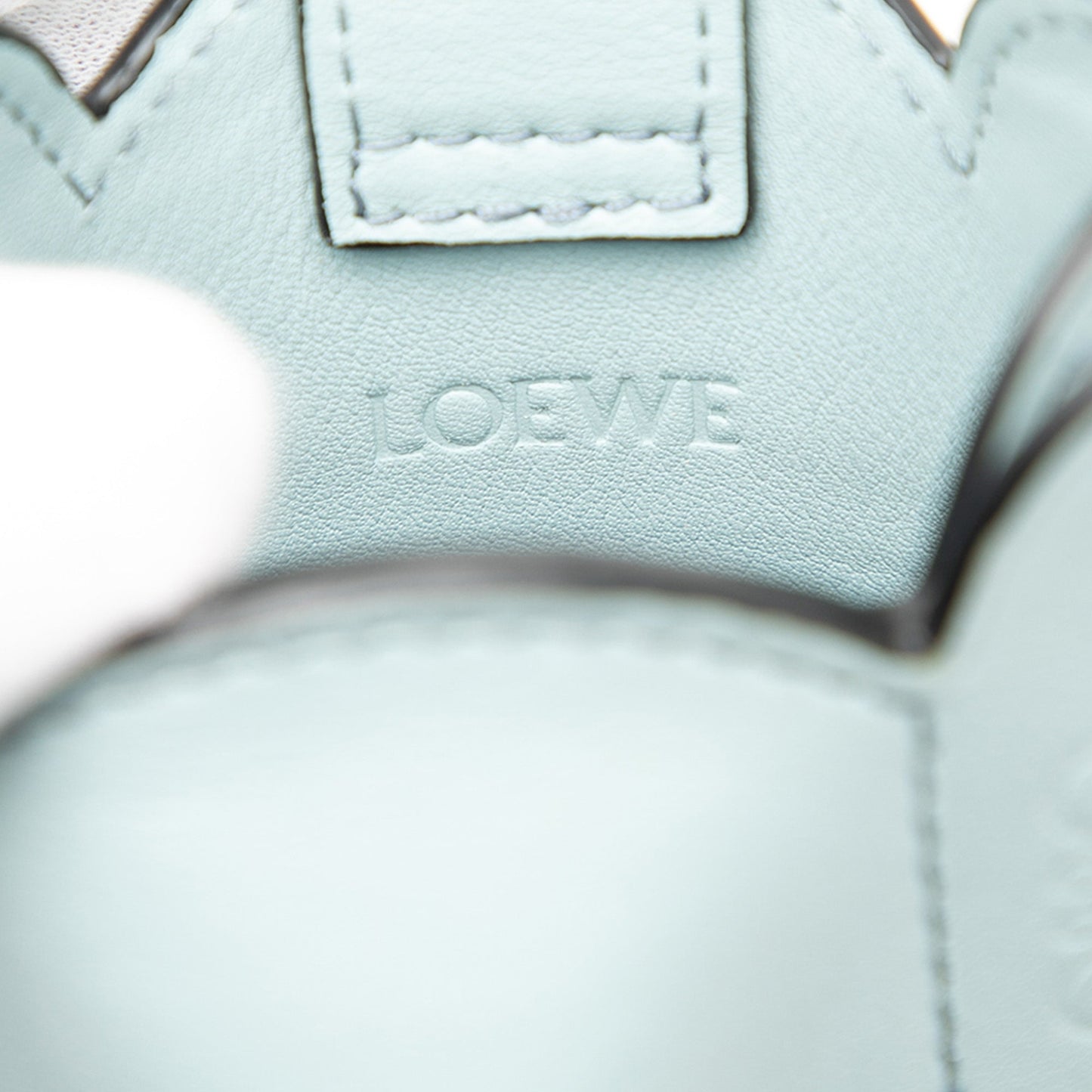 LOEWE Leather Elephant Pocket Crossbody