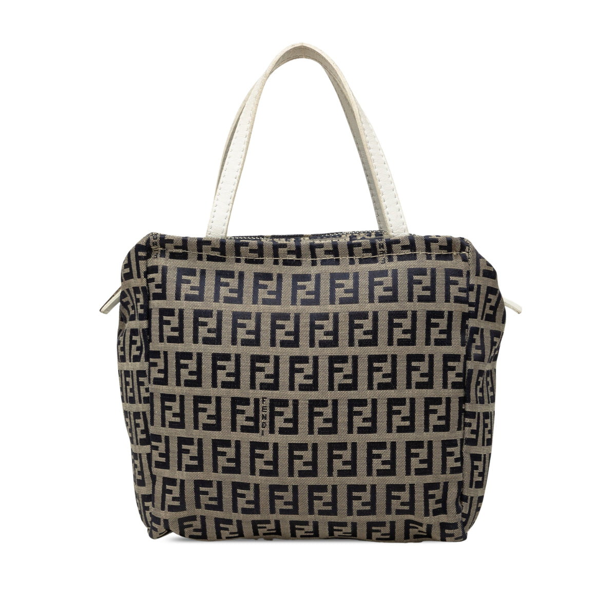 Fendi Mini Zucchino Canvas Handbag
