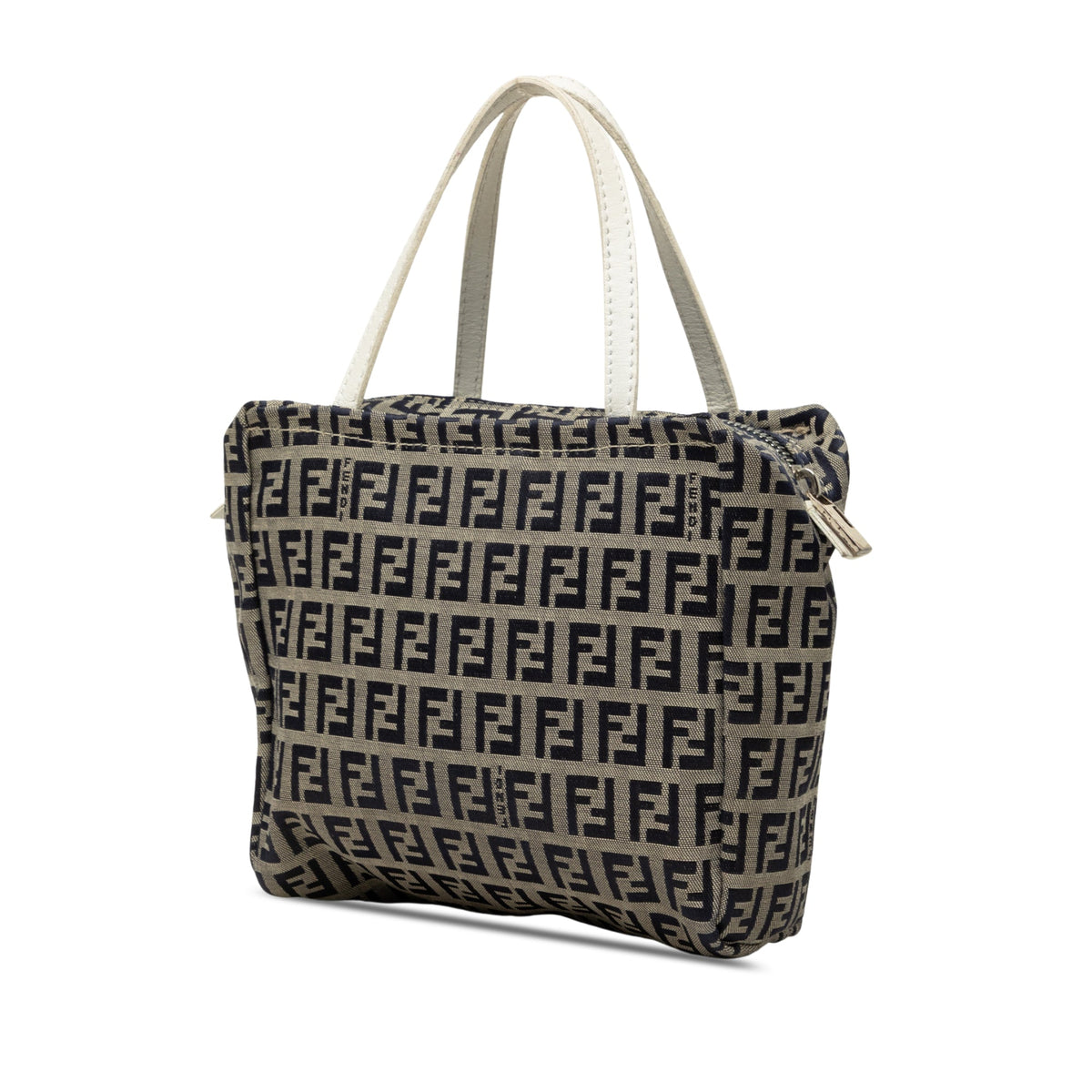 Fendi Mini Zucchino Canvas Handbag