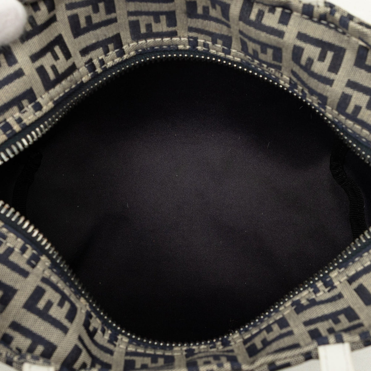 Fendi Mini Zucchino Canvas Handbag