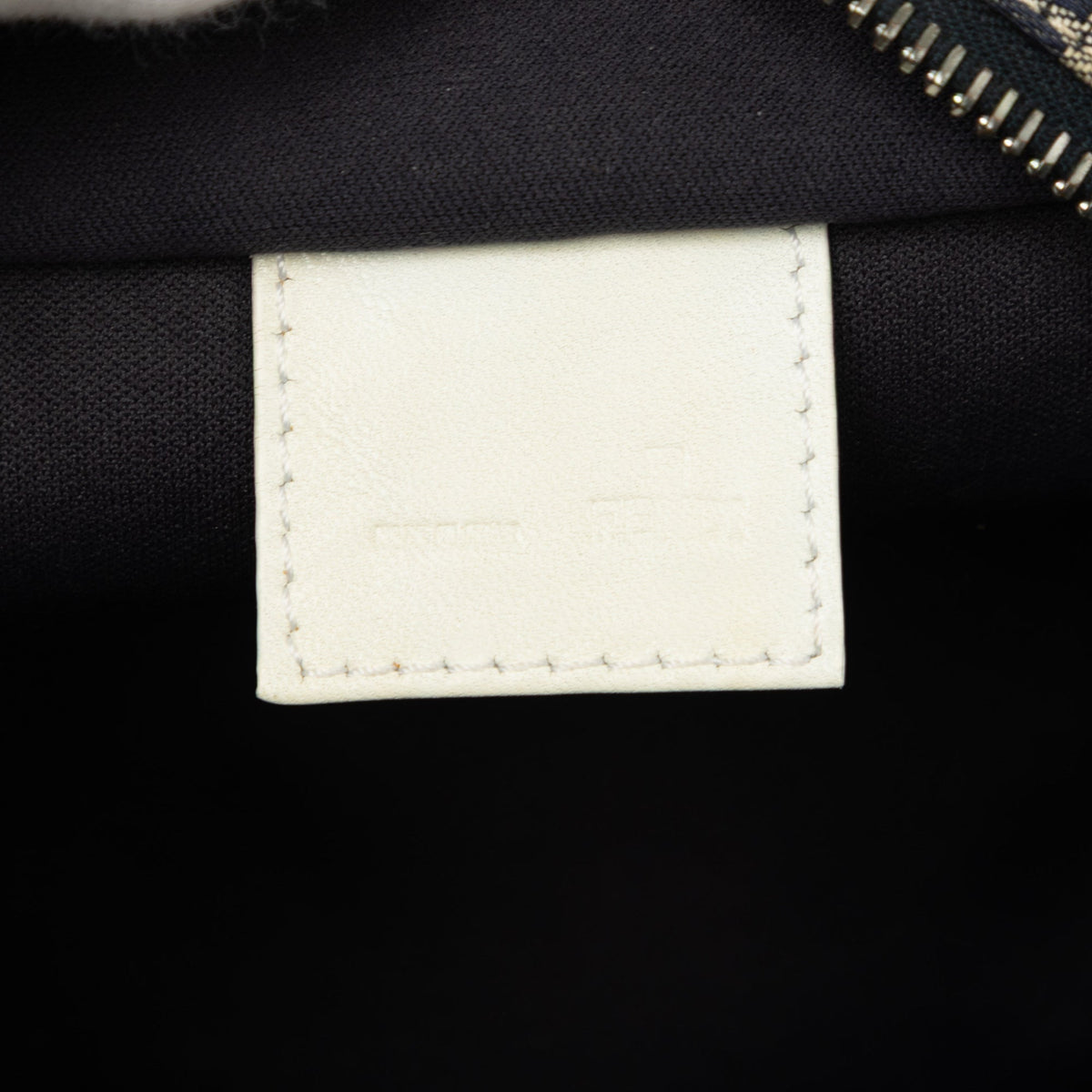 Fendi Mini Zucchino Canvas Handbag