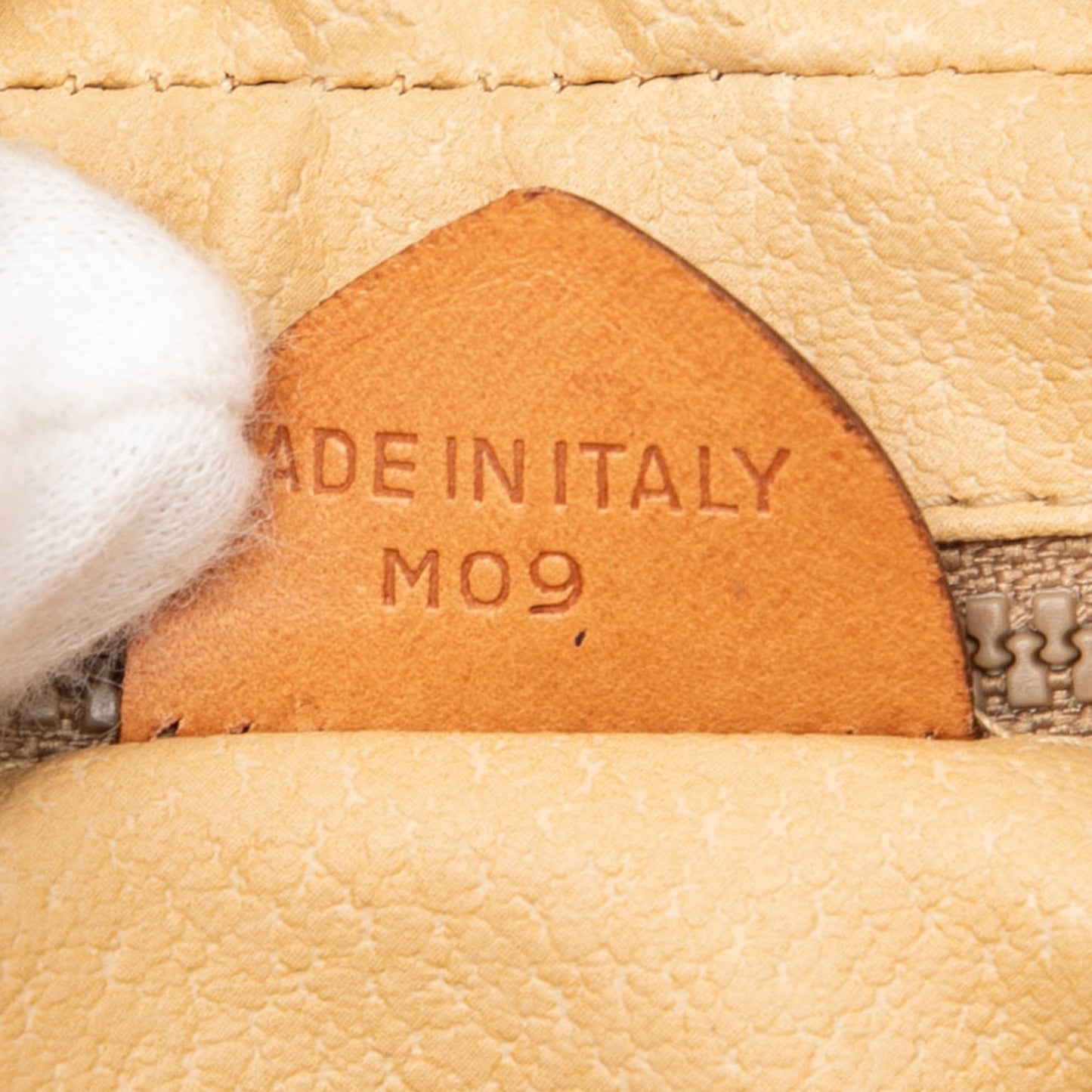 Celine Macadam Coated Canvas Clutch