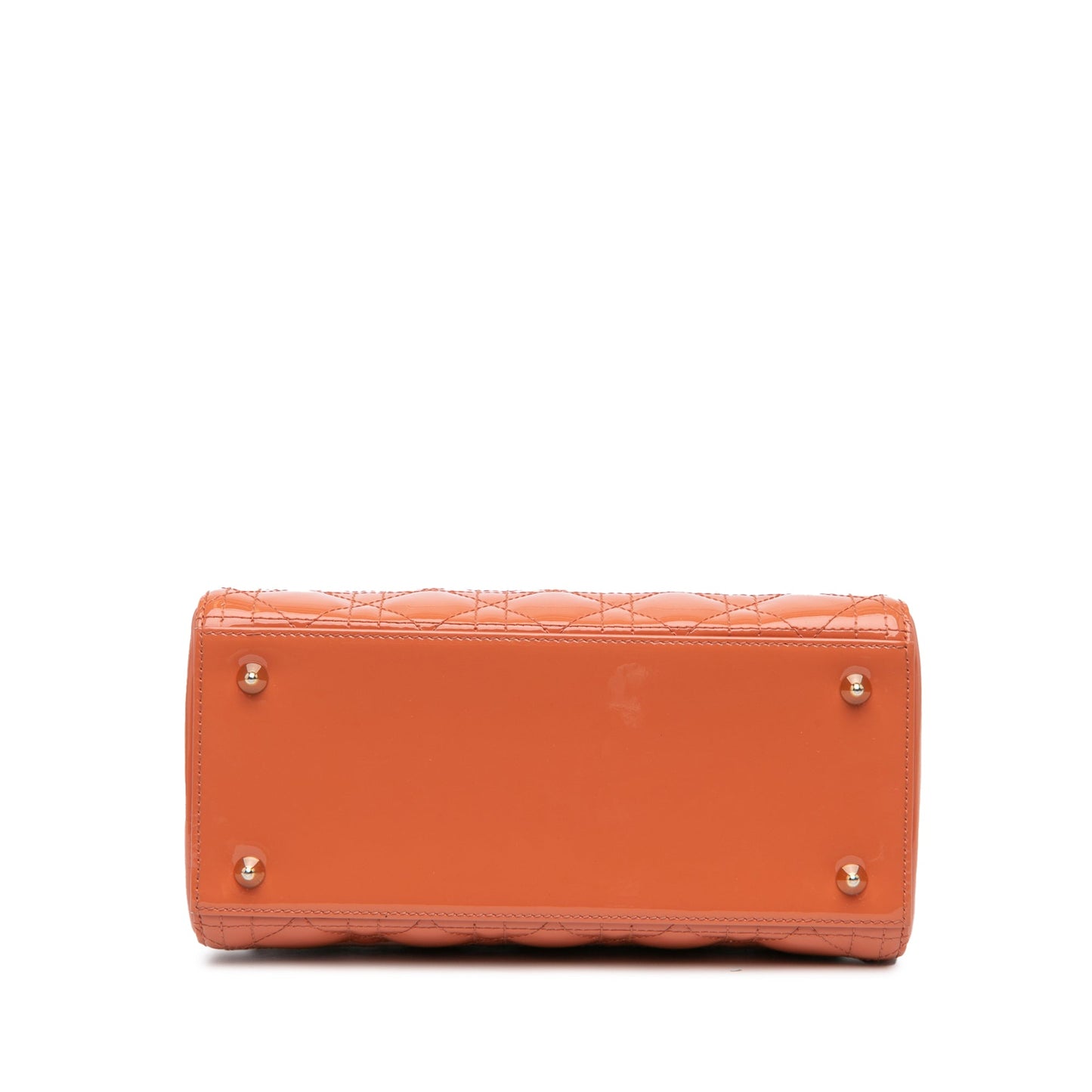 Dior Medium Patent Cannage Lady Dior