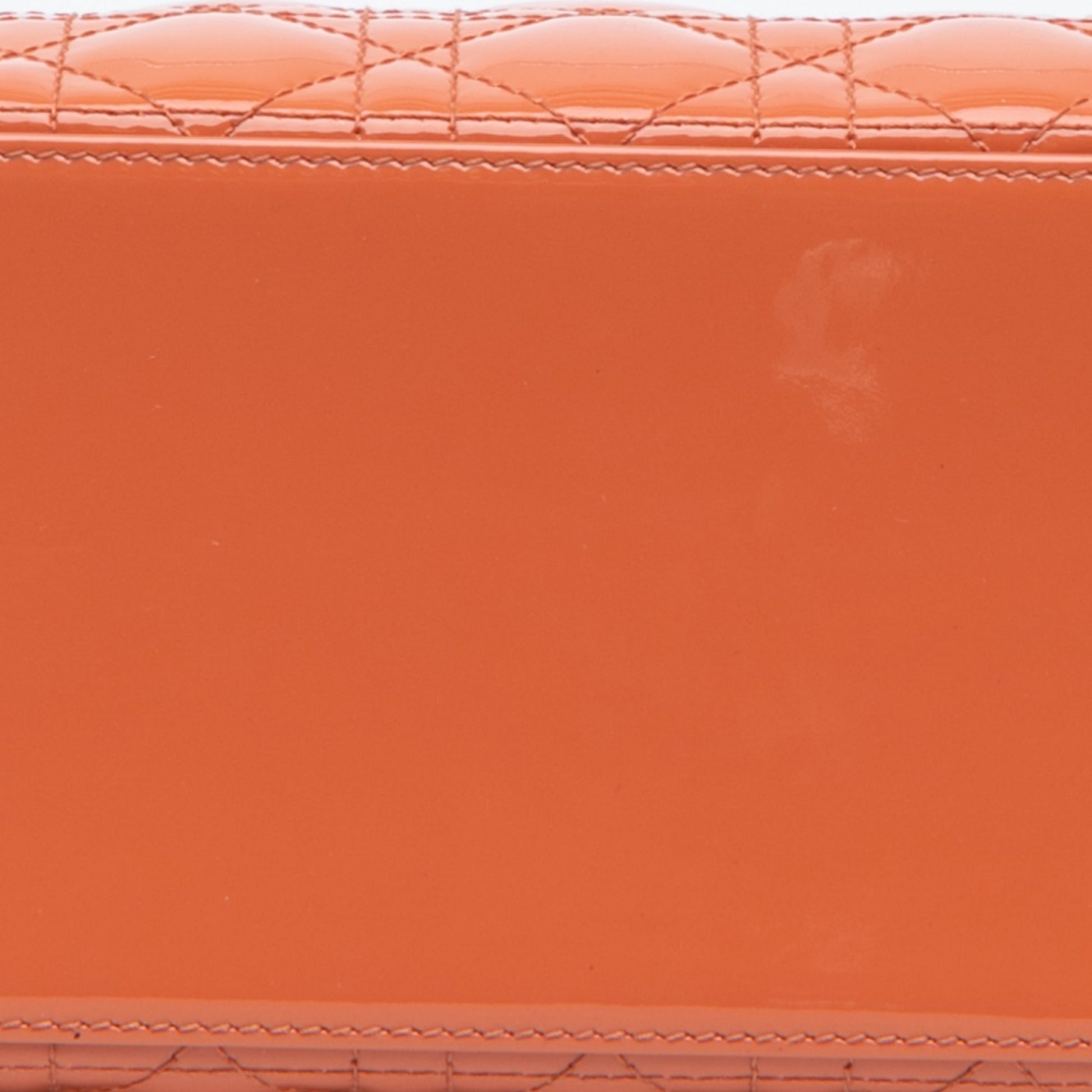 Dior Medium Patent Cannage Lady Dior