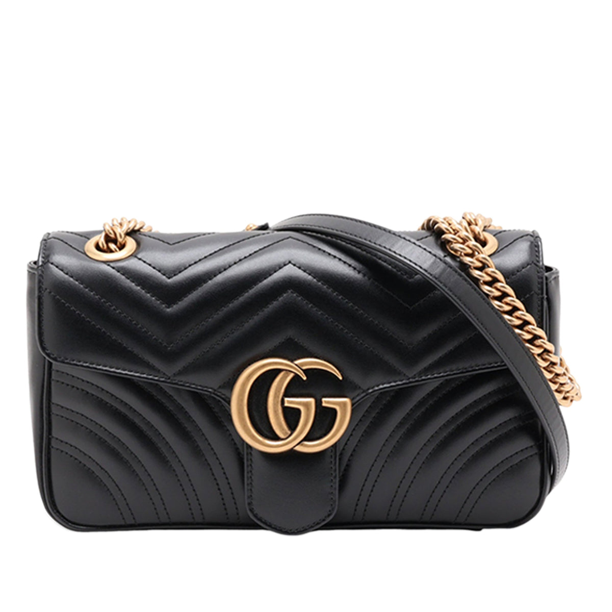 Gucci Medium GG Marmont Matelasse Calfskin Shoulder Bag