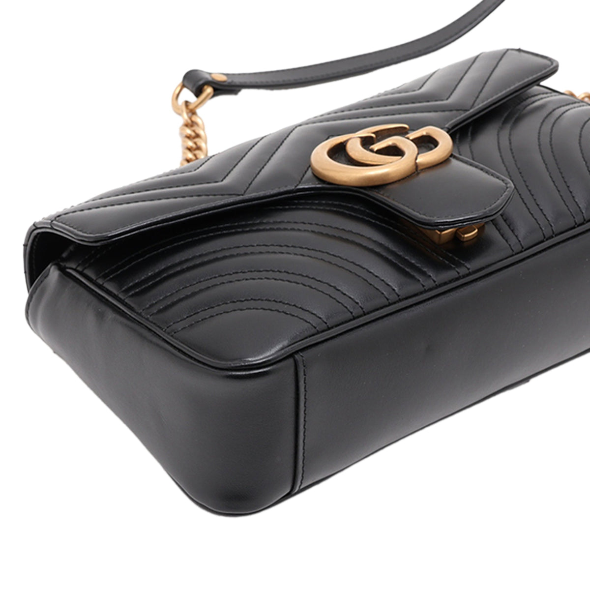 Gucci Medium GG Marmont Matelasse Calfskin Shoulder Bag