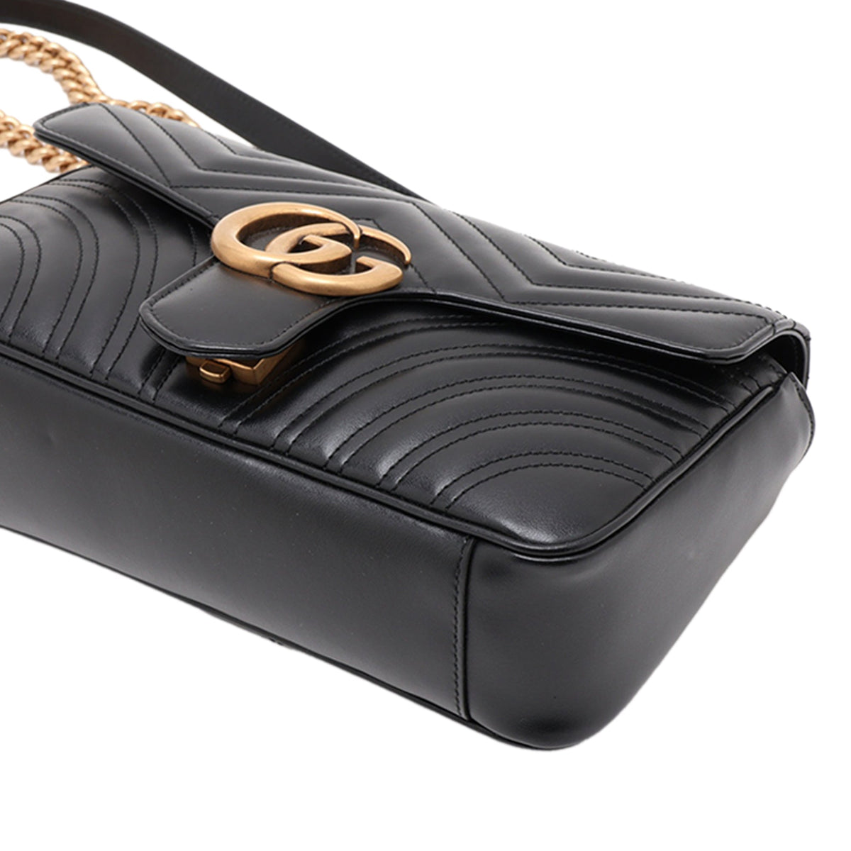 Gucci Medium GG Marmont Matelasse Calfskin Shoulder Bag