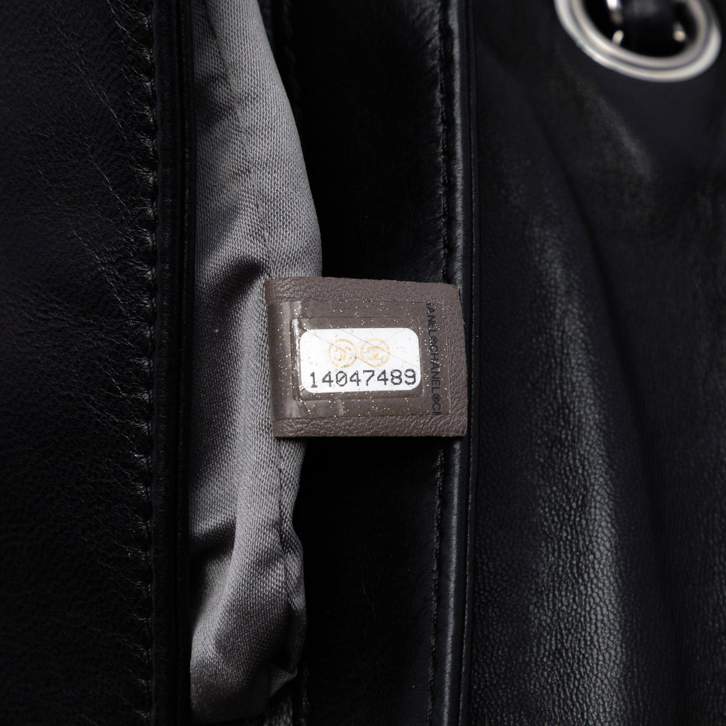 Chanel CC Quilted Astrakhan Single Flap