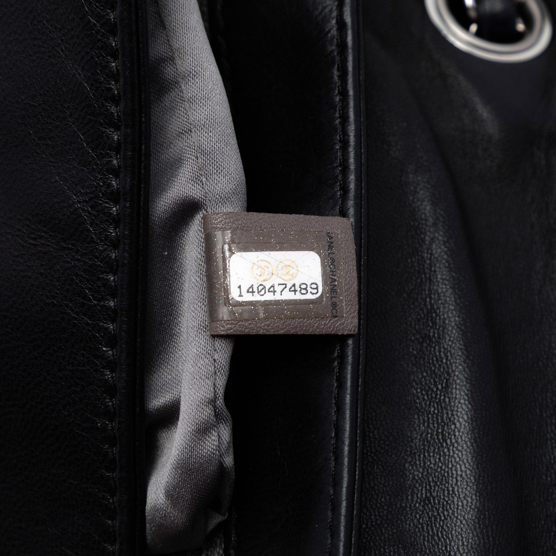 Chanel CC Quilted Astrakhan Single Flap