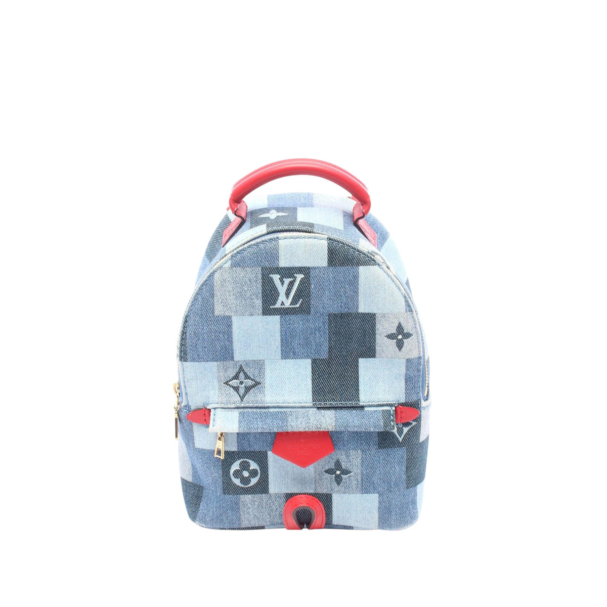Louis Vuitton Monogram Denim Palm Springs — Blue