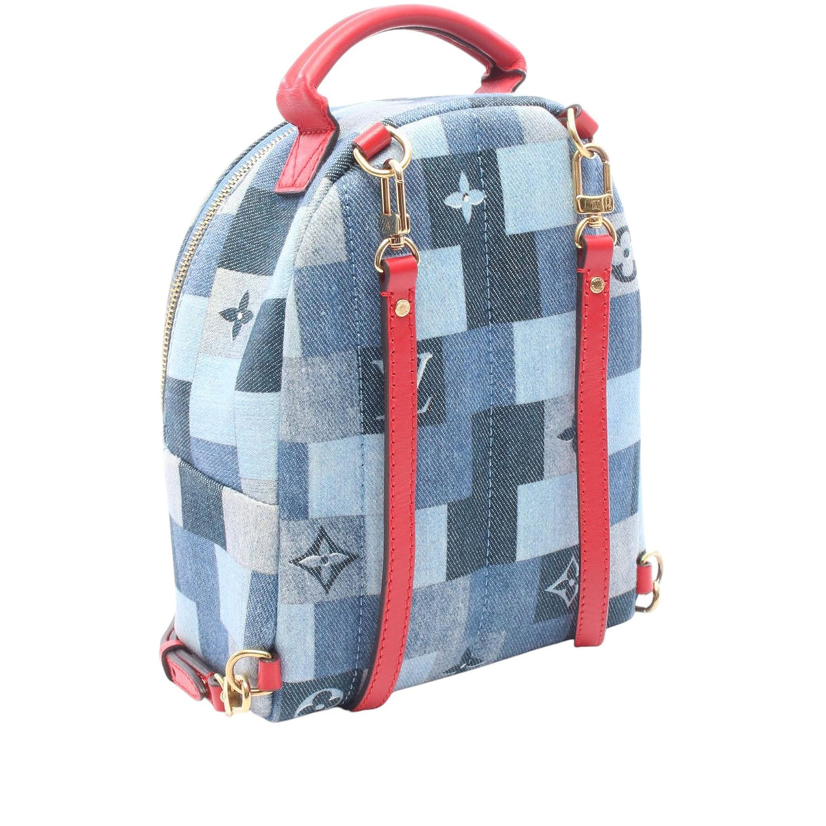 Louis Vuitton Monogram Denim Palm Springs — Blue