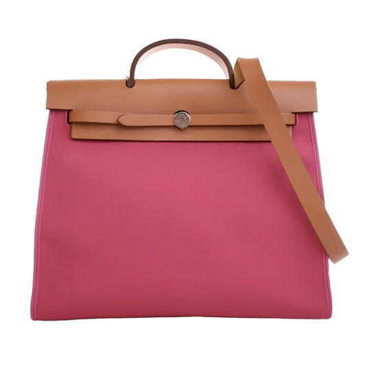 Hermès Toile Herbag Zip 39