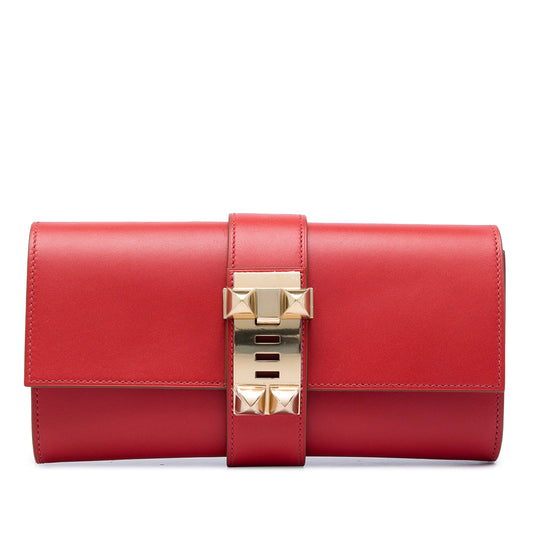 Hermès Tadelakt Medor Clutch 23
