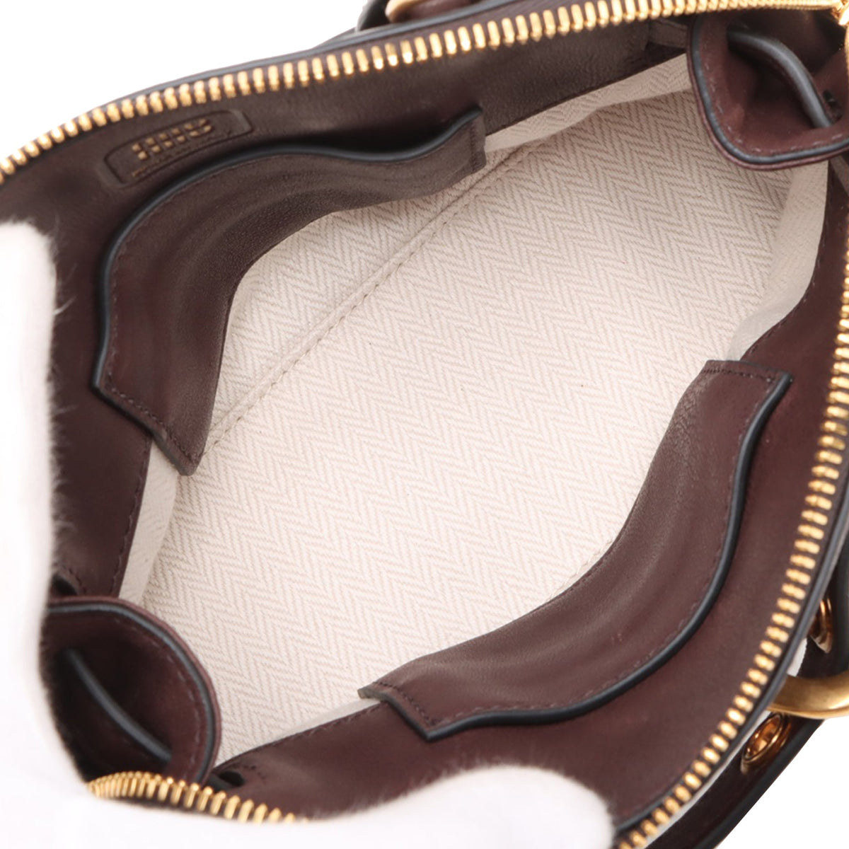Miu Miu Mini Nappa Aventure Satchel