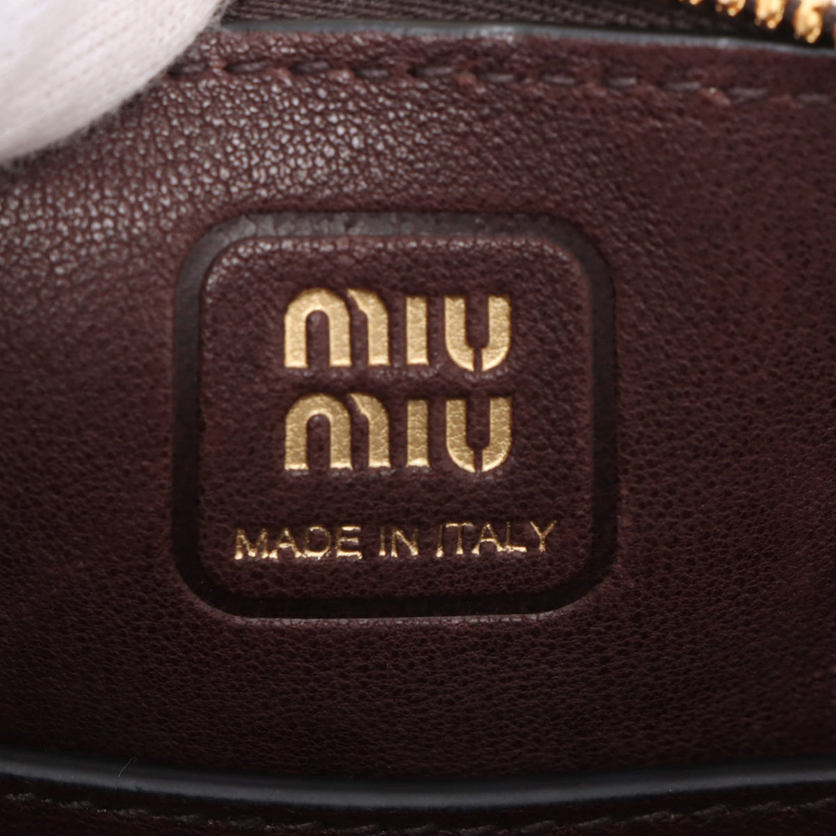 Miu Miu Mini Nappa Aventure Satchel