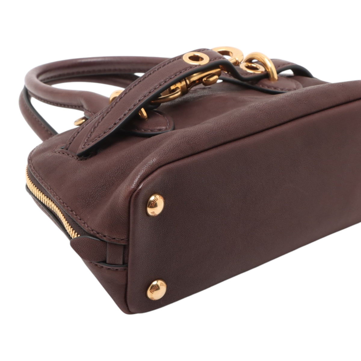 Miu Miu Mini Nappa Aventure Satchel