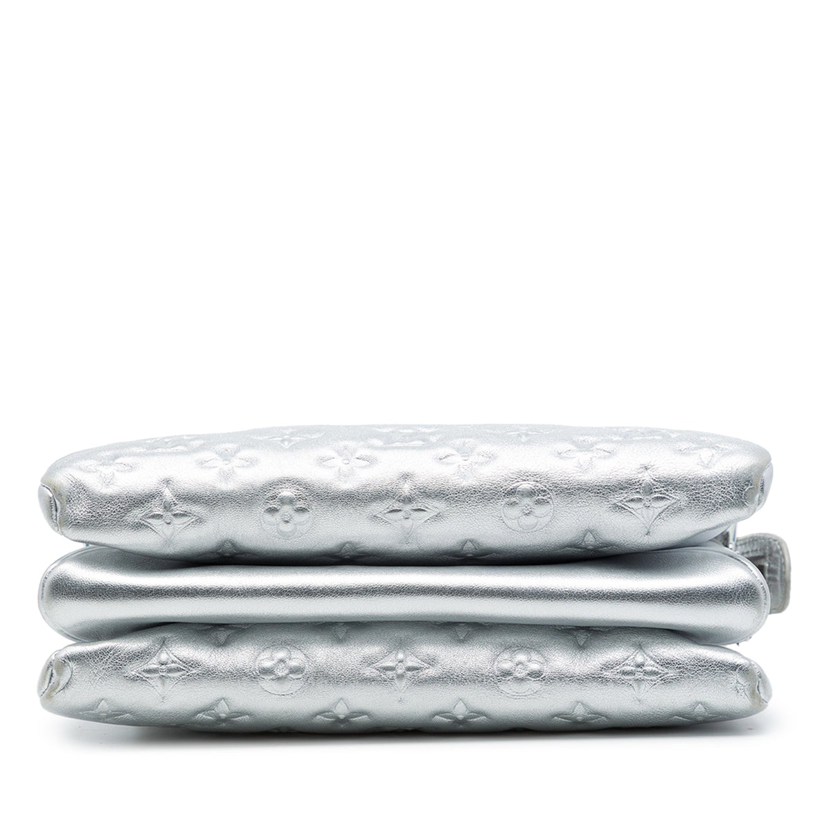 Louis Vuitton Monogram Embossed Puffy Lambskin Coussin PM