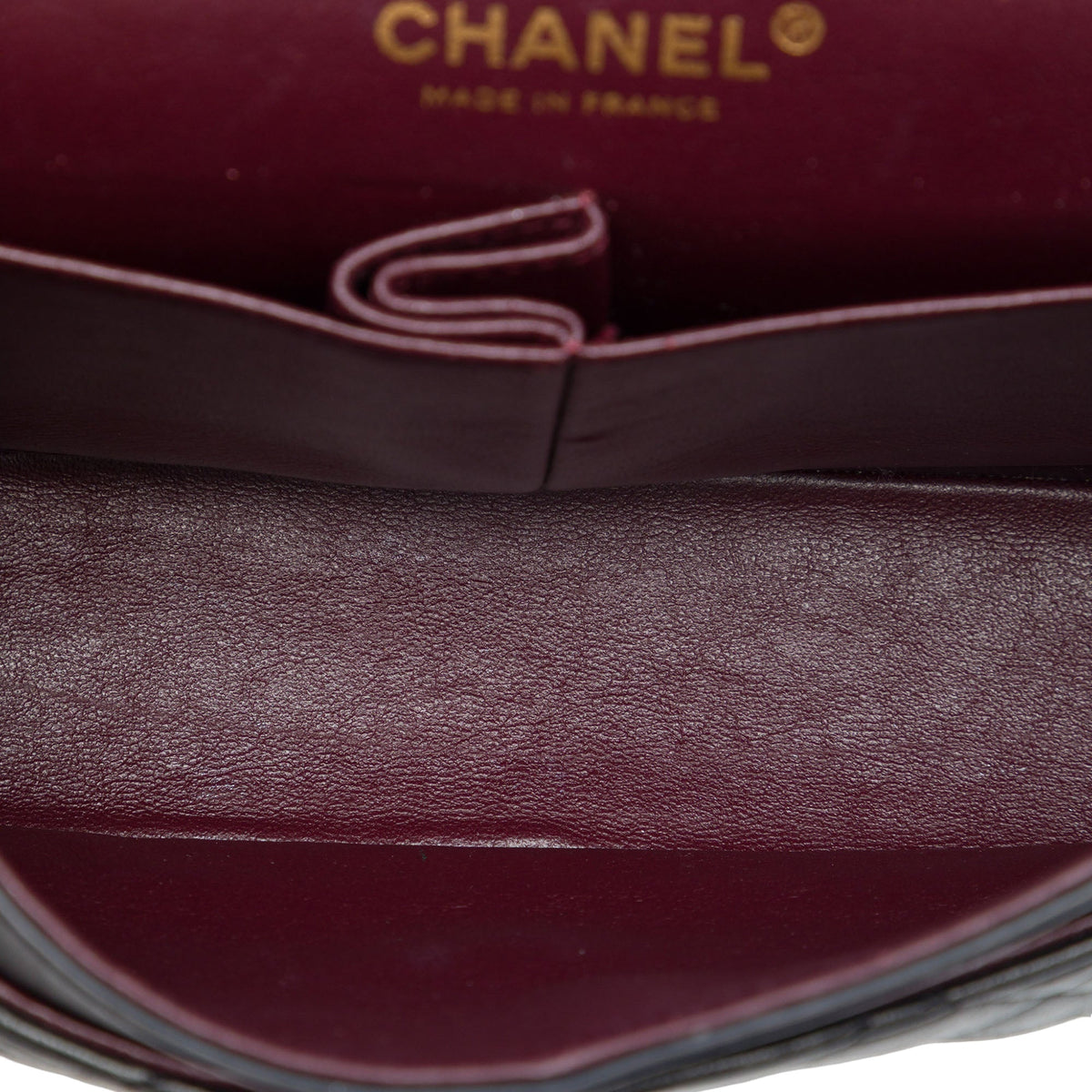 Chanel Medium Classic Lambskin Double Flap — Black