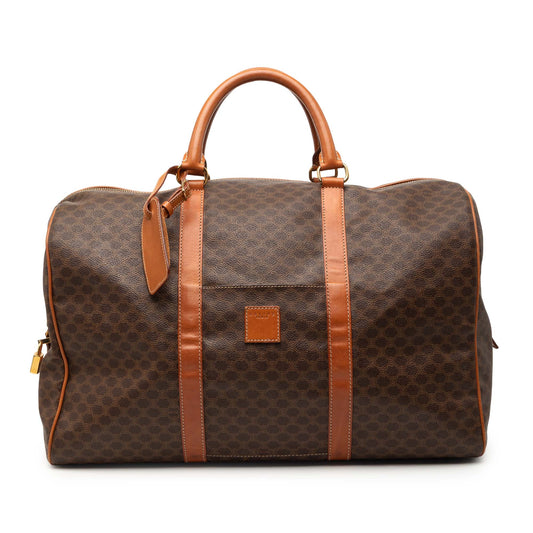 Celine Macadam Coated Canvas Travel Bag