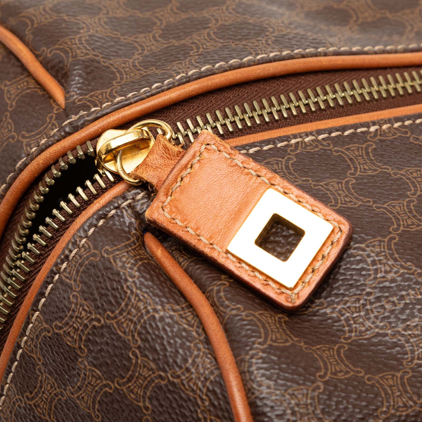 Celine Macadam Coated Canvas Travel Bag