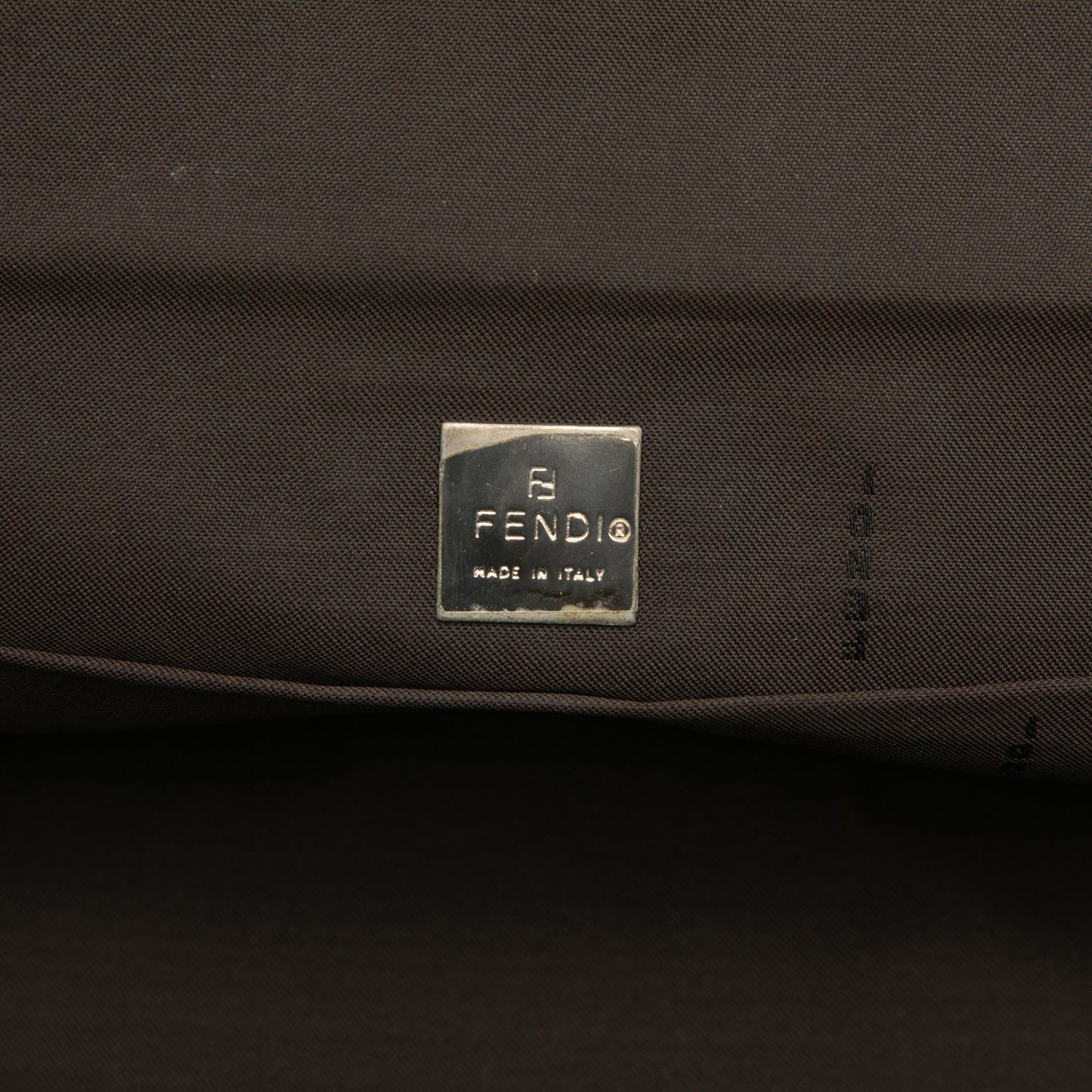 Fendi Zucca Canvas Bento Box Shoulder Bag