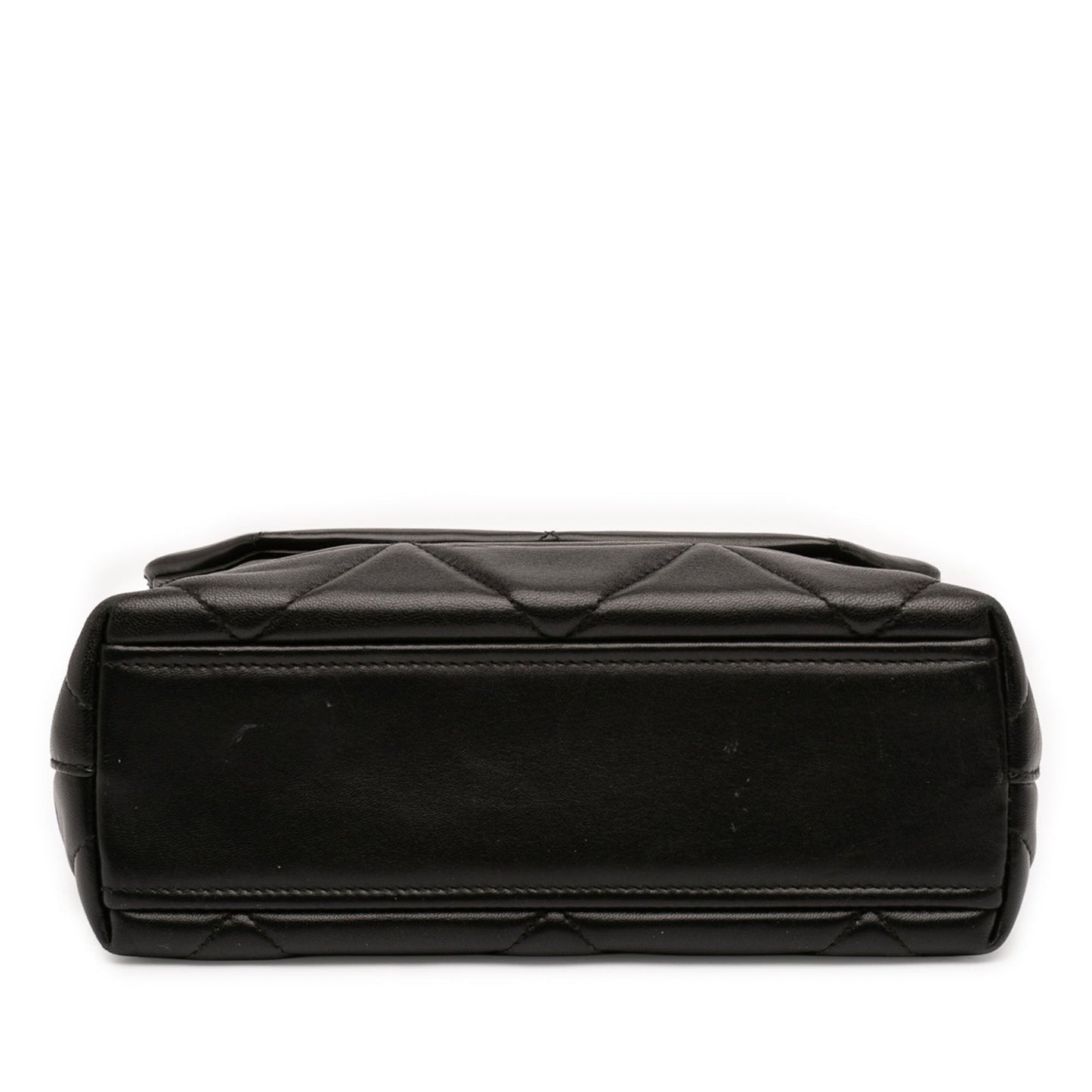 Prada Small Nappa Triangle Stitched Spectrum Flap