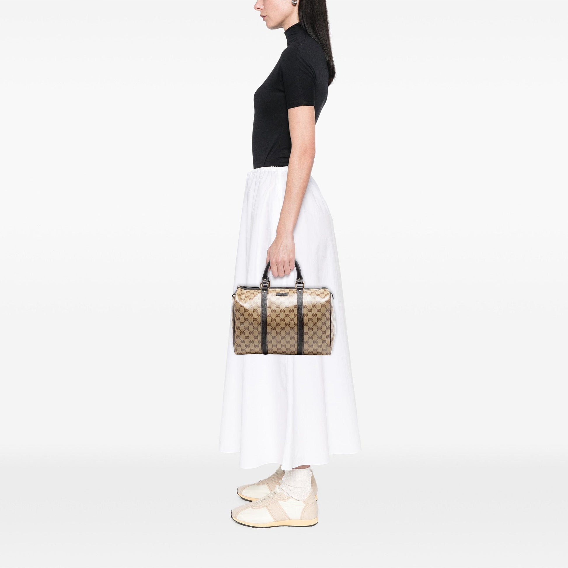 Gucci Medium GG Crystal Joy Boston Bag