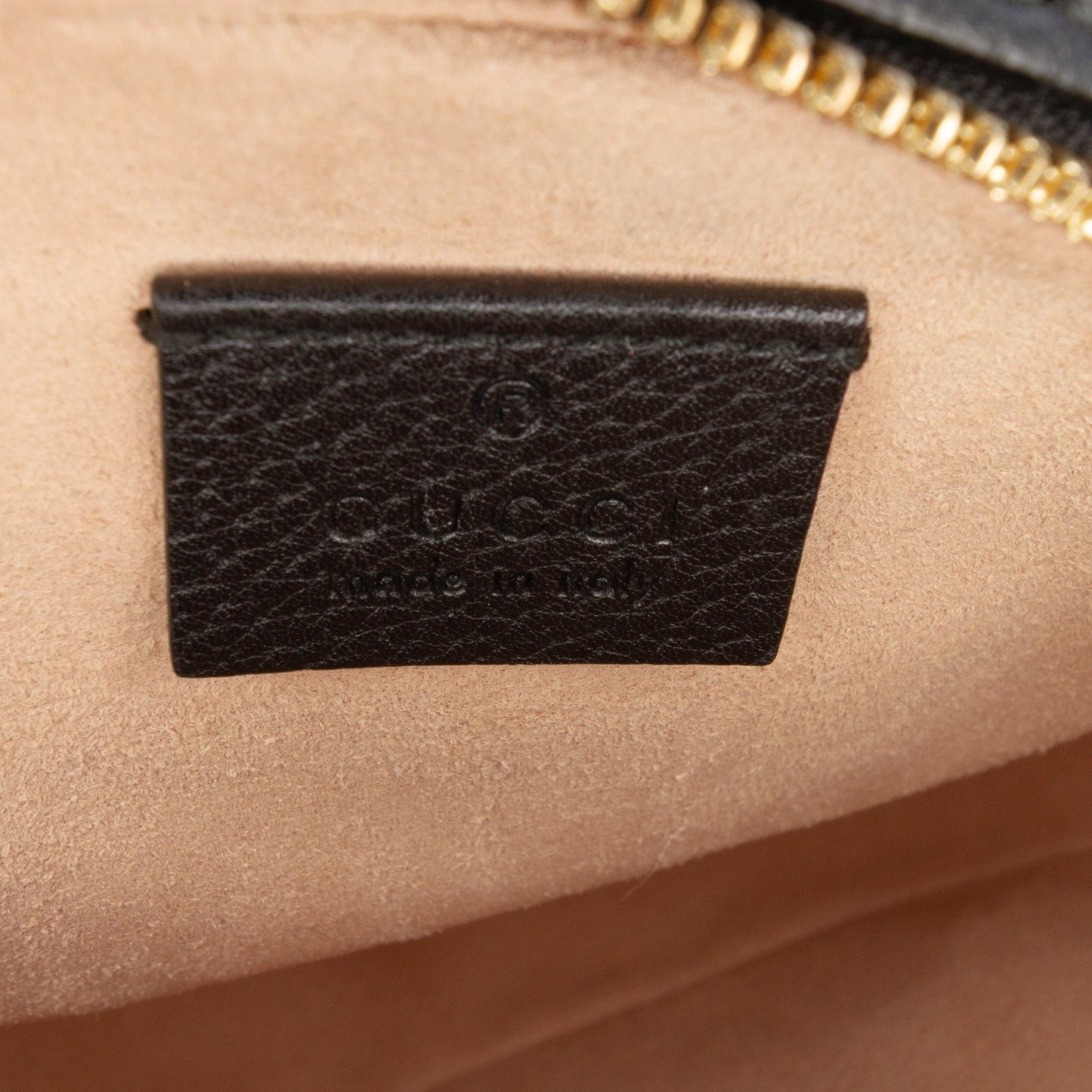 Gucci Mini Leather Ophidia Round Crossbody
