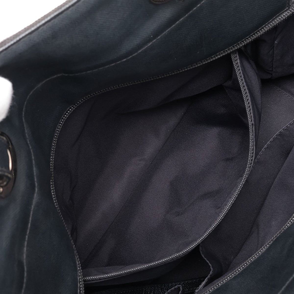 Chanel Large Quilted Coated Canvas Paris Biarritz Tote — Black