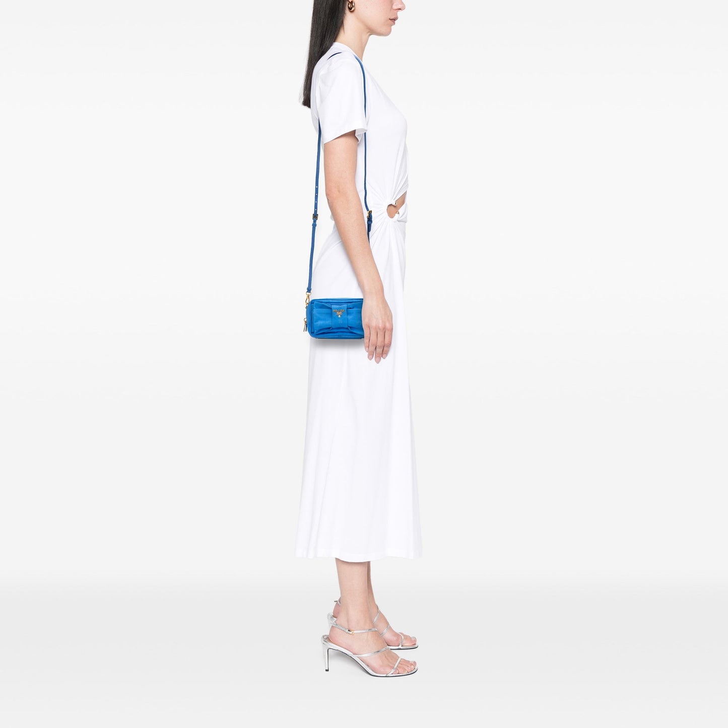 Prada Tessuto Fiocco Bow Crossbody