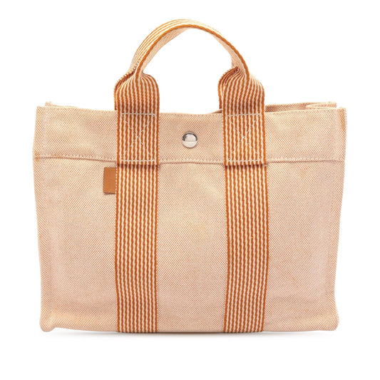 Hermès Canvas Fourre Tout PM