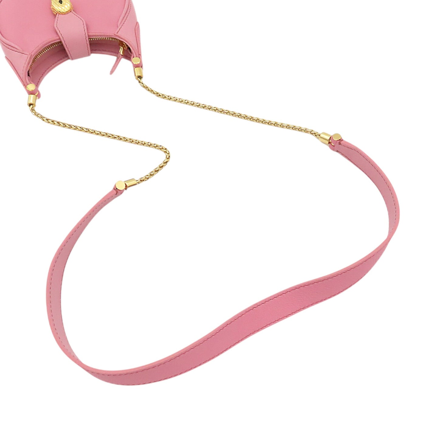 Bvlgari Micro Leather Serpenti Ellipse Crossbody