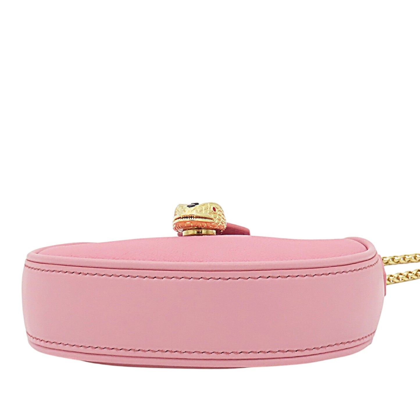 Bvlgari Micro Leather Serpenti Ellipse Crossbody