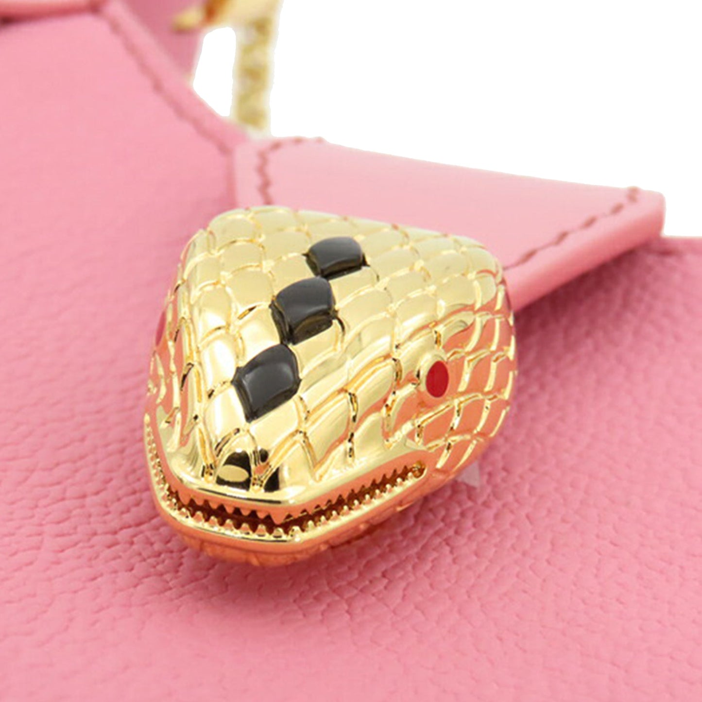 Bvlgari Micro Leather Serpenti Ellipse Crossbody