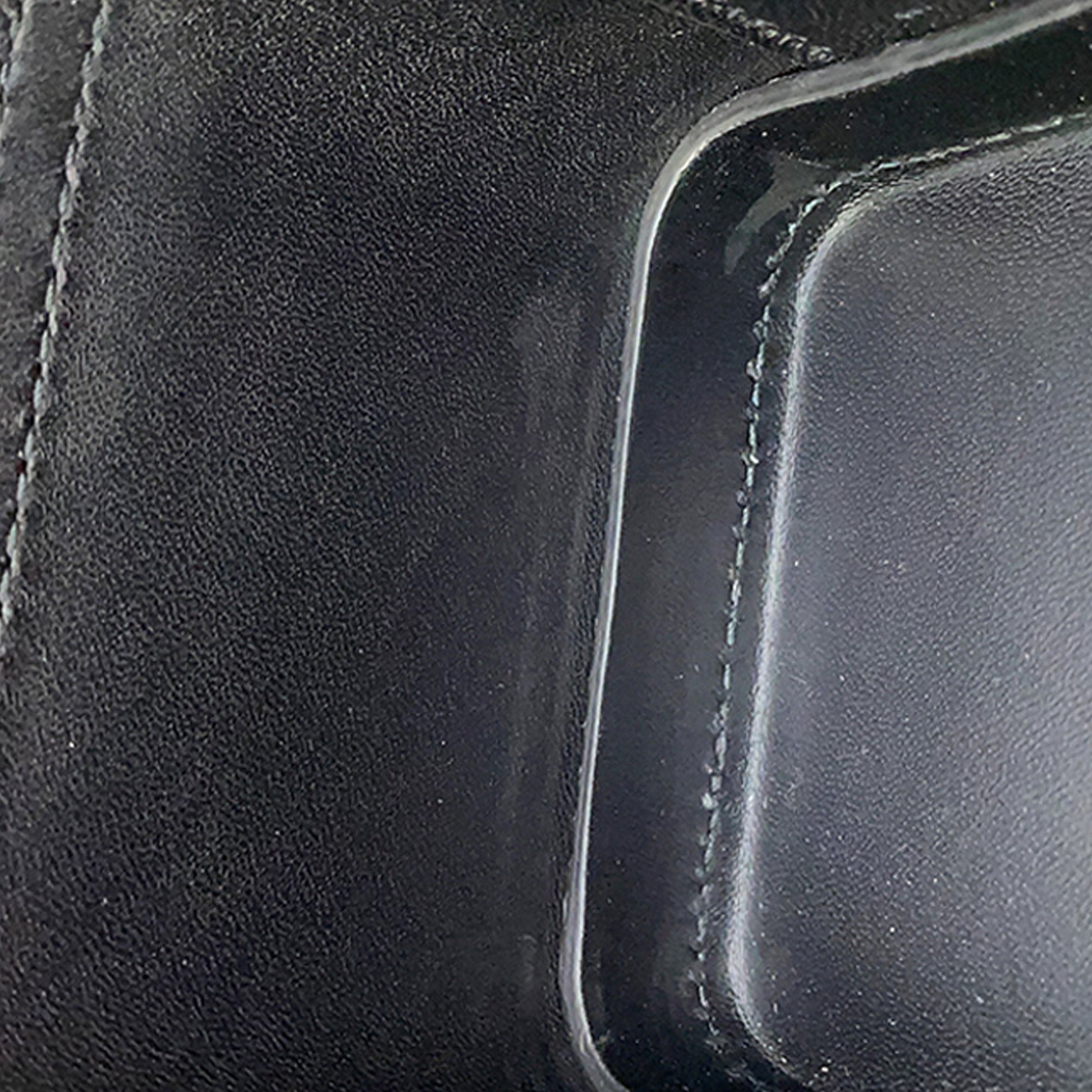 Bvlgari Embossed Leather Serpenti Forever Vanity Bag