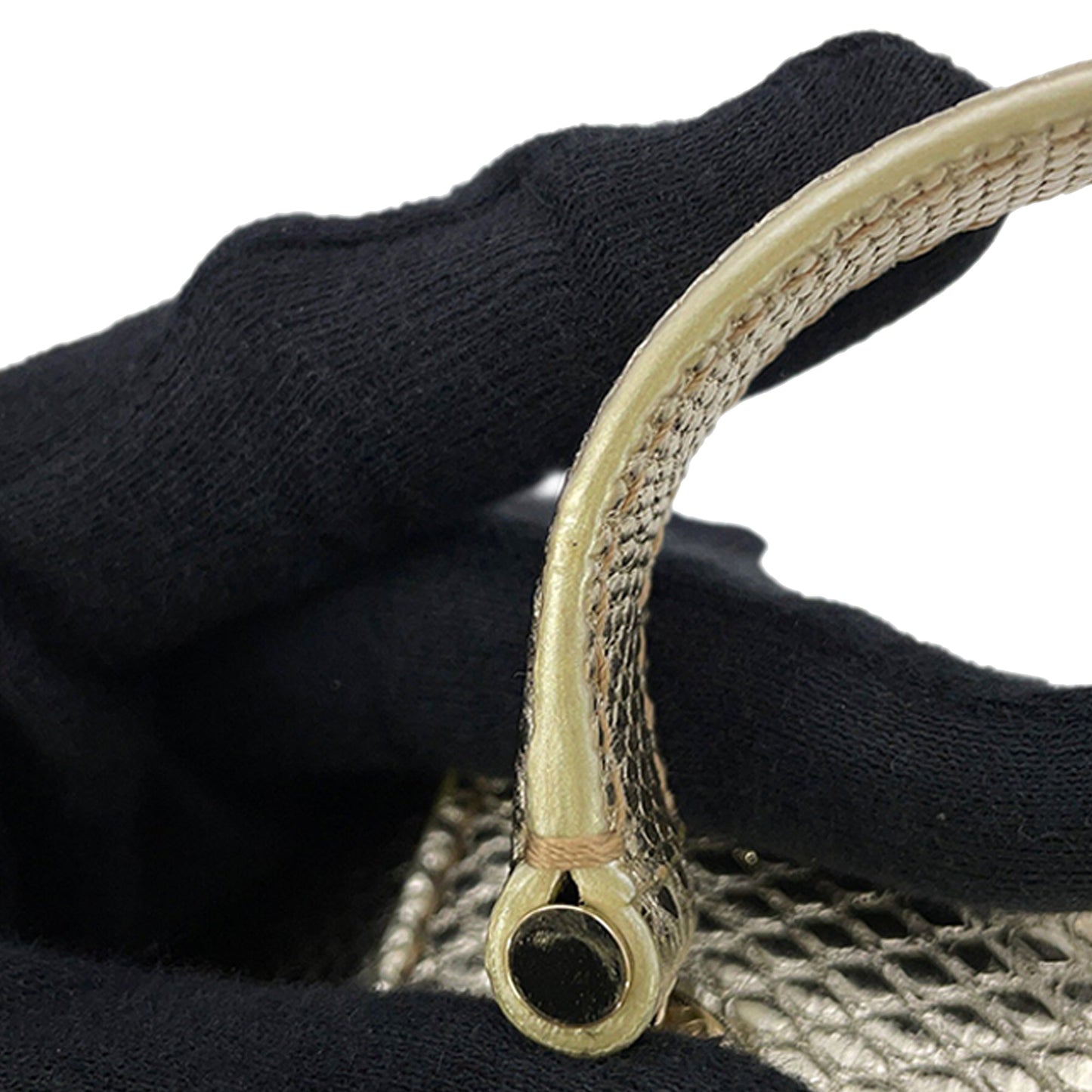 Bvlgari Embossed Leather Serpenti Forever Vanity Bag