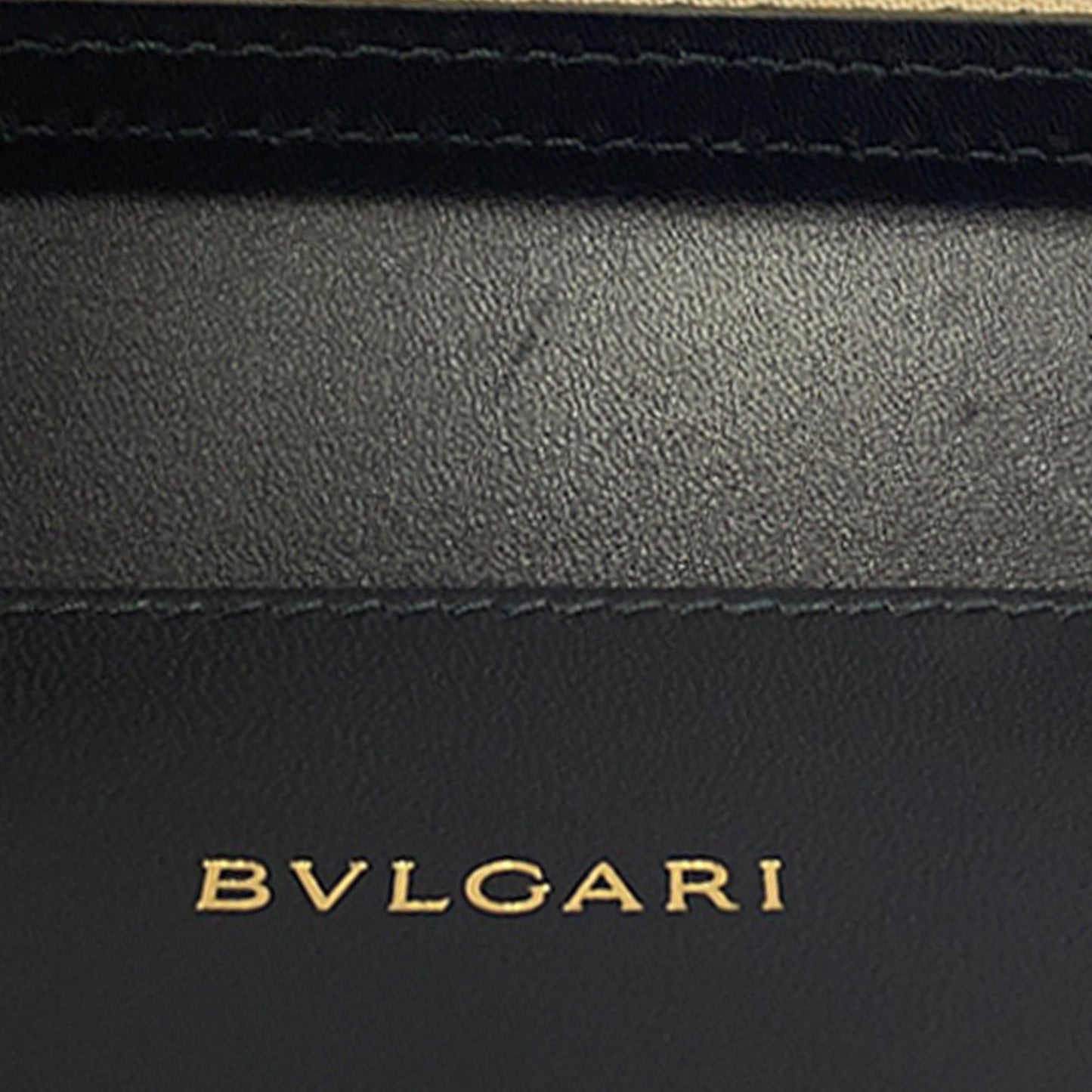 Bvlgari Embossed Leather Serpenti Forever Vanity Bag