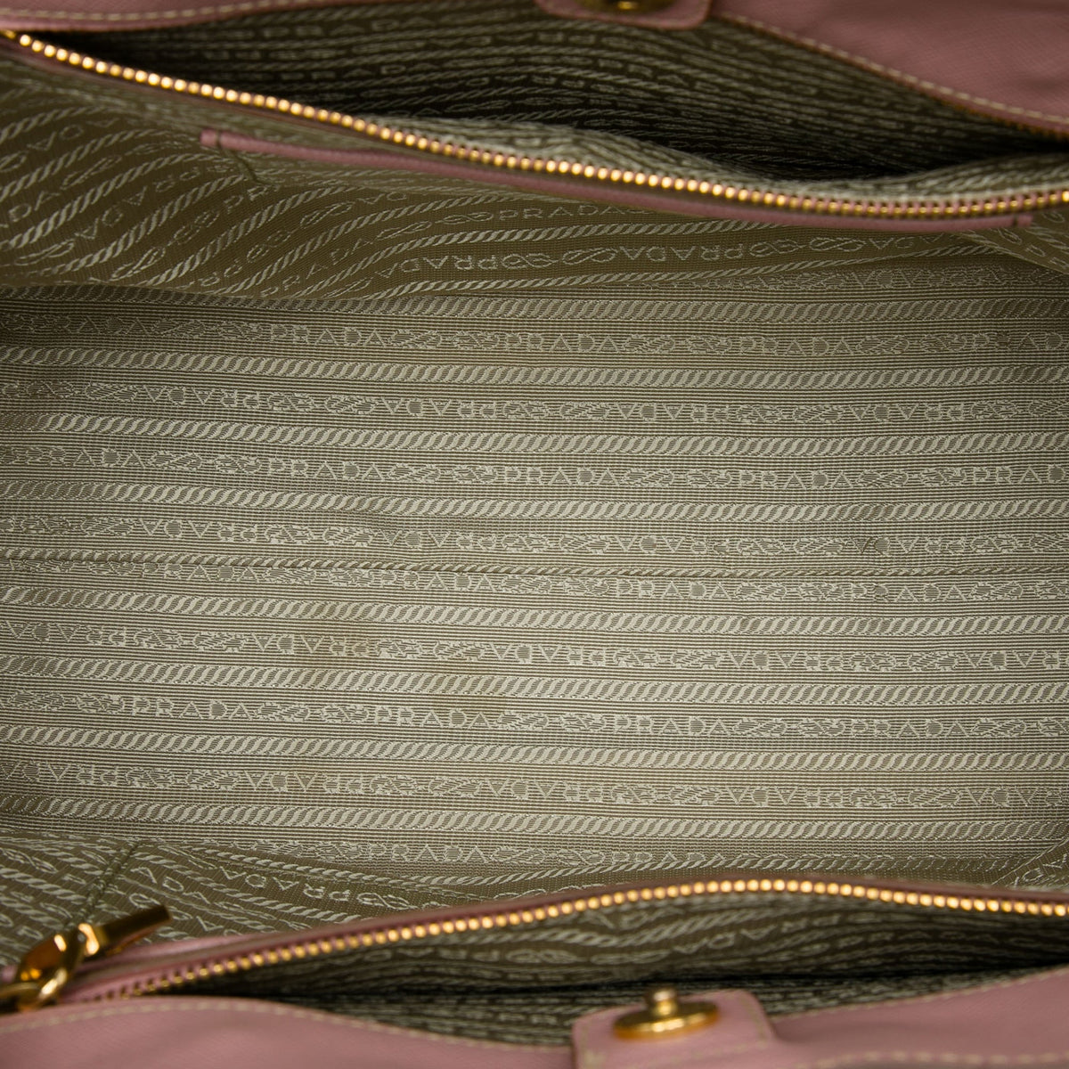 Prada Large Bicolor Saffiano Lux Tote