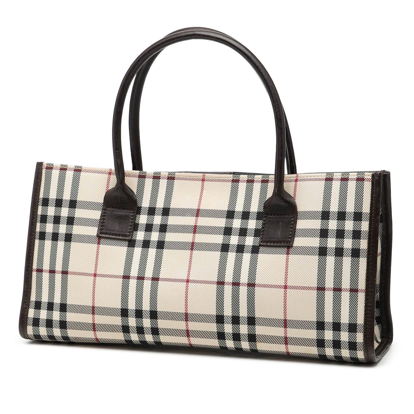 Burberry House Check Canvas Handbag